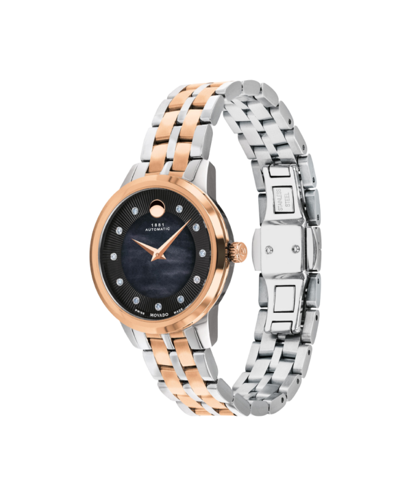 Movado 1881 Automatic Watch - 0607488 sides