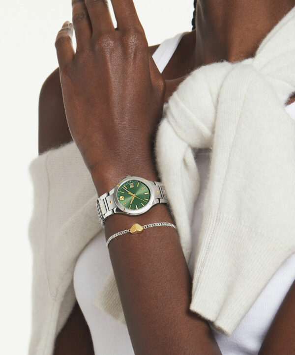 Movado SE With Two Tone Bracelet Watch - 0607635 Wrist