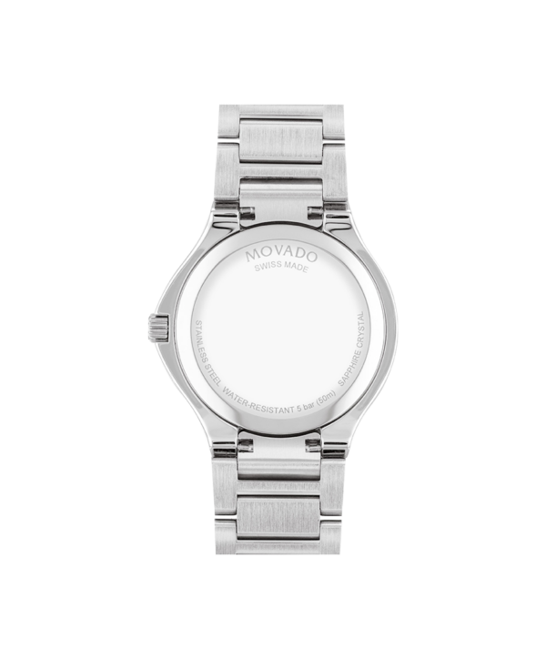 Movado SE With Two Tone Bracelet Watch - 0607635 back