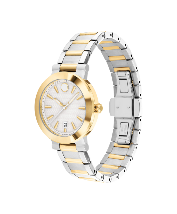 Movado Vizio Two-Tone Bracelet Watch- 0607637 sides