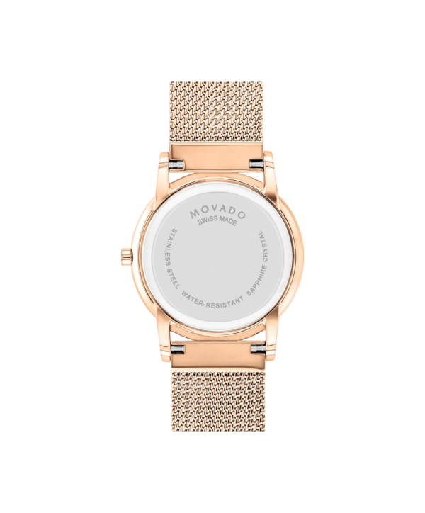 Movado Museum Classic Watch - 0607648 back