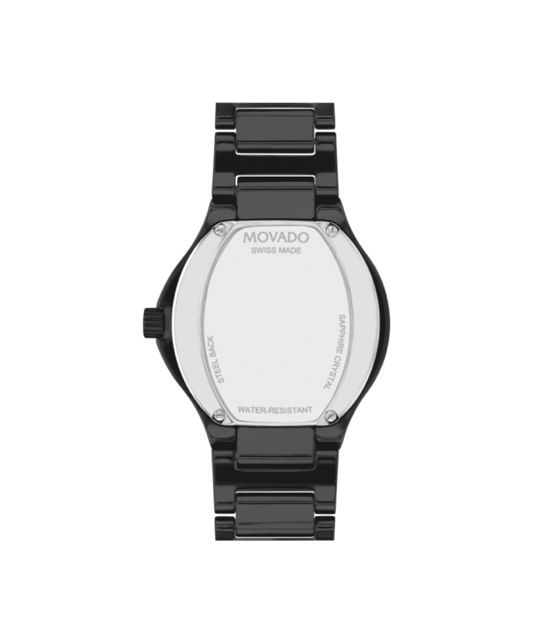 Movado SE Quartz Black - 0607741 BACK