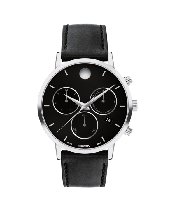 Movado Museum Classic Luxurious Black Watch - 0607778