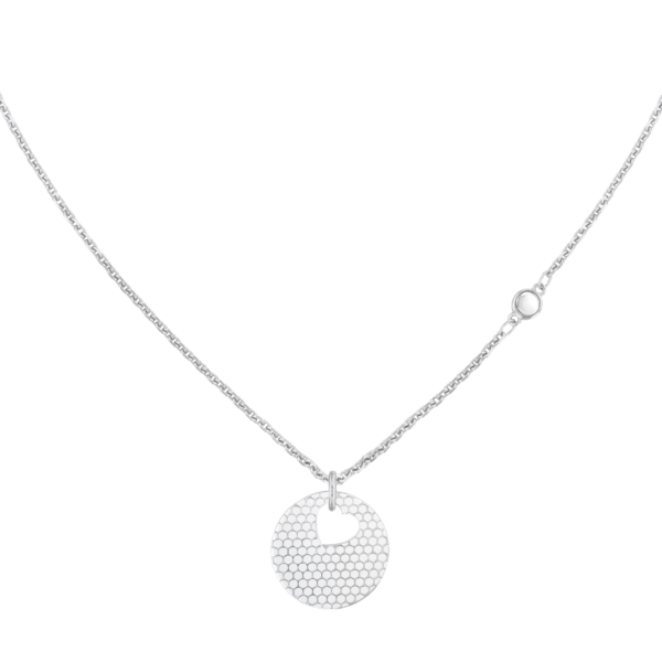 Movado Heart on Chain Necklace Silver Edition - 1840007