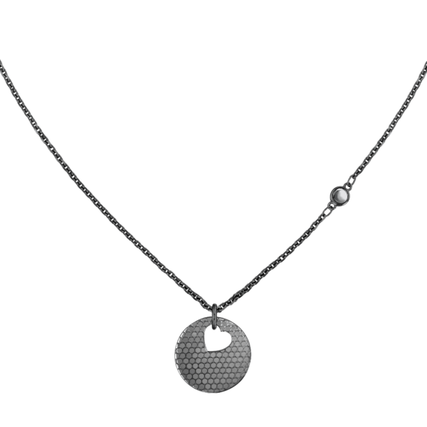 Movado Heart on Chain Necklace - 1840009