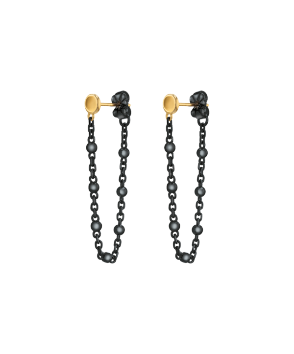 Movado Ball & Chain Earrings - 1840046