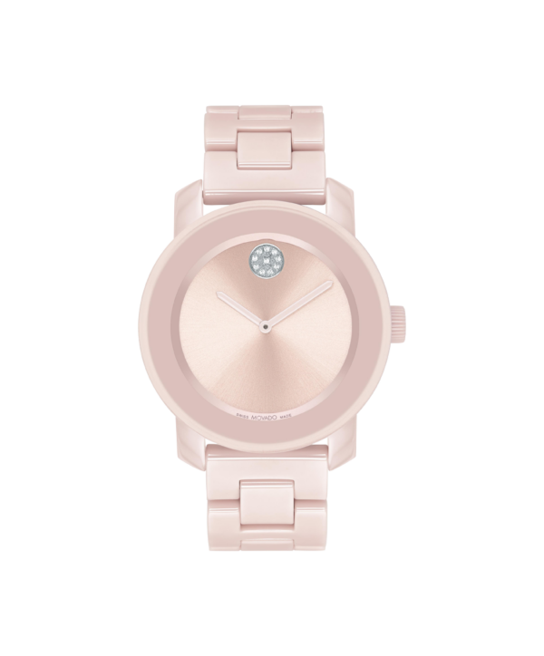 Movado Women's Bold Ceramic Pink Watch - 3600804