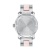 Movado Bold Ceramic Silver Watch - 3600881 back