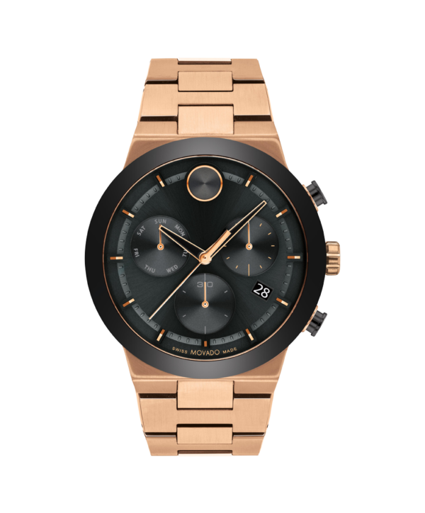 Movado BOLD Fusion With Rose Gold Bracelet Watch - 3600898