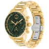 Movado BOLD Verso Green Chronograph Watch - 3600948 Sides