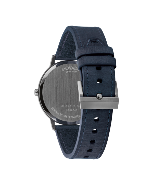 Movado Face Grey Edition Watch - 3640108 Side