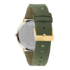 Movado Face Olive-Toned Watch - 3640118 Back Sides
