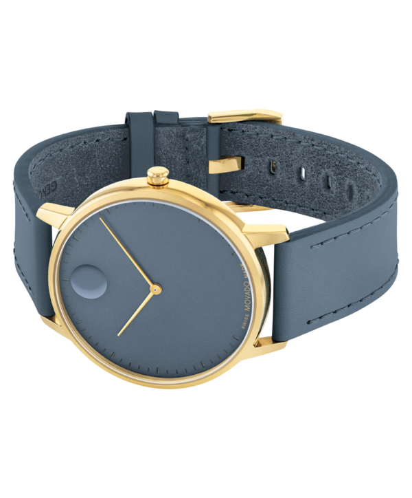 Movado Face Watch - 3640124 Rolled View