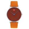 Movado Face Warm Red Dial Watch - 3640133