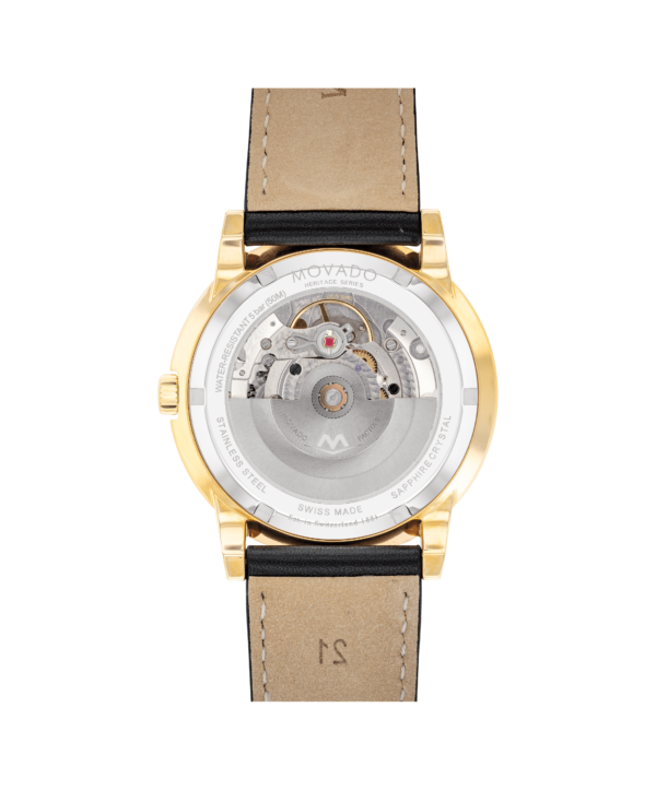 Movado Heritage Series Watch - 3650111 Back