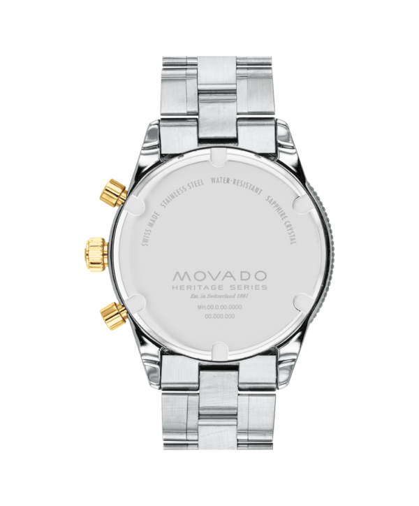 Movado Heritage Series Watch - 3650167 Back