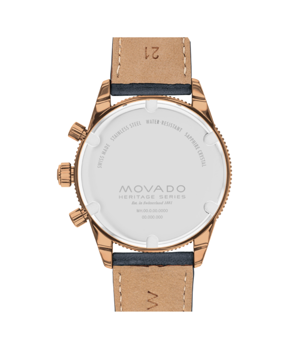 Movado Heritage Series Watch - 3650168 Back
