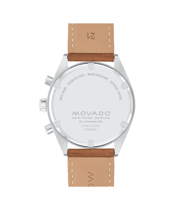 Movado Heritage Series Watch - 3650181 Back