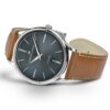 Hamilton Jazzmaster Thinline Auto Automatic Blue Dial Watch Rolled View