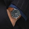 Hamilton Jazzmaster Thinline Auto Automatic Blue Dial Watch Promotion pic 2