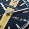 Hamilton Broadway Day Date Quartz Watch Dial View