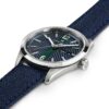 Hamilton Broadway Day Date Quartz Blue Dial Watch dial view