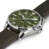 Hamilton Khaki Pilot Schott NYC Automatic Watch laid view
