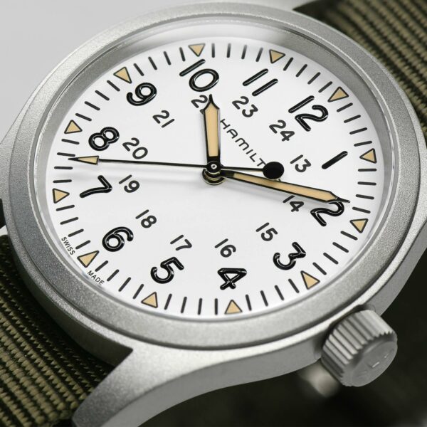 Hamilton Khaki Field Mechanical Watch detail