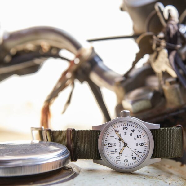 Hamilton Khaki Field Mechanical Watch lifestyle