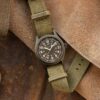 Hamilton Khaki Field Mechanical Soldier Watch lifestyle