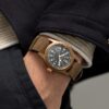 Hamiltion Khaki Field Mechanical Bronze Watch wrist shot