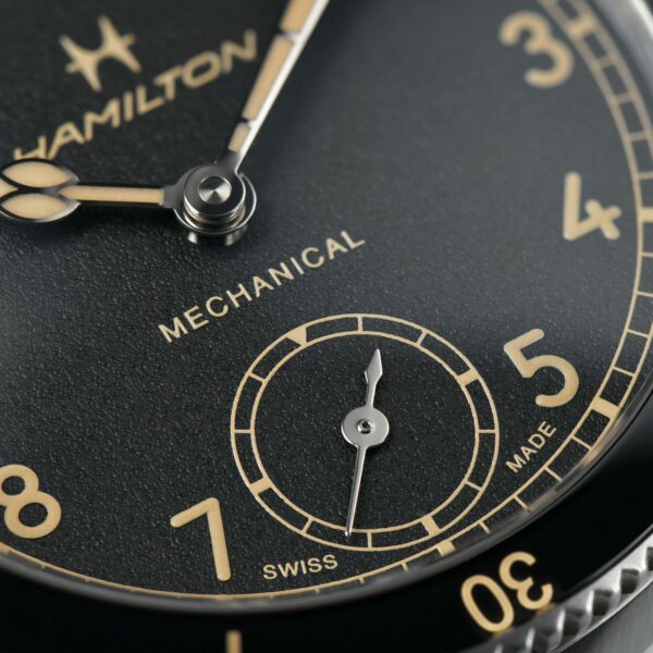 Hamilton Khaki Pilot Pioneer Mechanical Watch dial detail