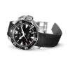 Hamilton Khaki Navy Frogman Auto Watch rolled view