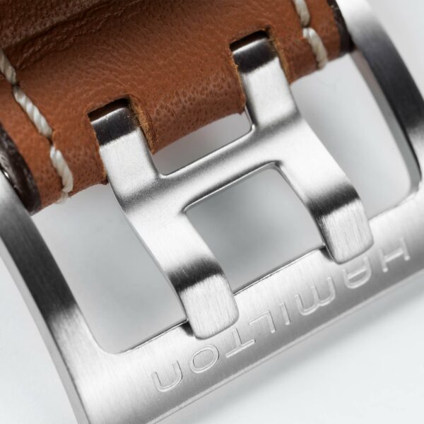 Hamilton Men's Khaki X Wind Lefty Automatic Watch strap lock 2