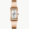 Caravelle by Bulova Rose Gold-Tone Bangle Watch - 44L264