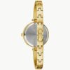 Caravelle by Bulova Classic Gold-tone Bangle Watch - 44X100 Back