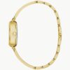 Caravelle by Bulova Classic Gold-tone Bangle Watch - 44X100 Sides