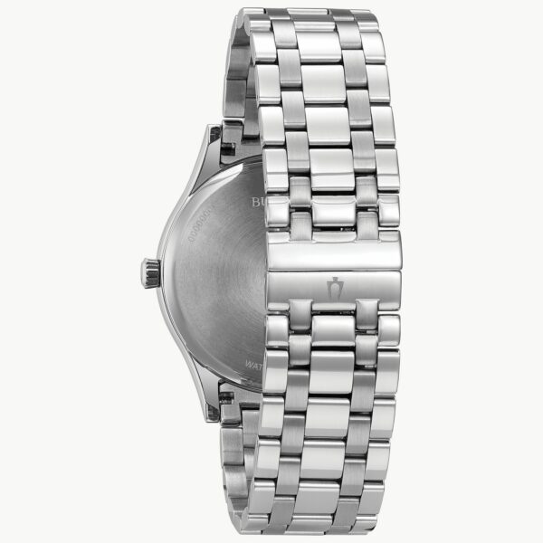 Bulova Men's Classic Grey Dial Watch - 96B261 Back