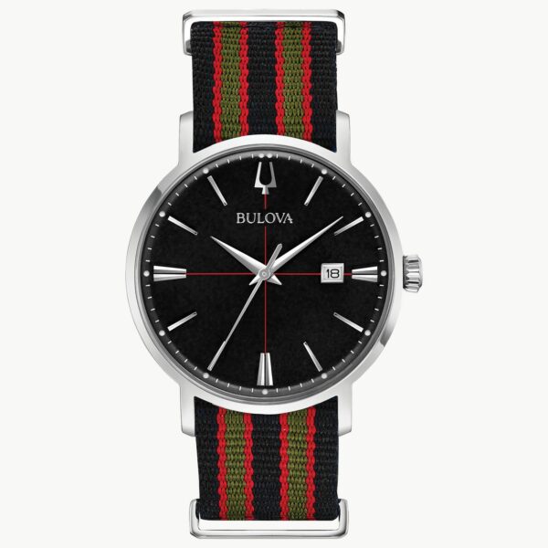 Bulova Aerojet Men's Black Watch - 96B317