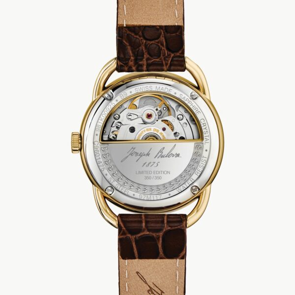Commodore Joseph Bulova Collection Watch - 97M117 Back