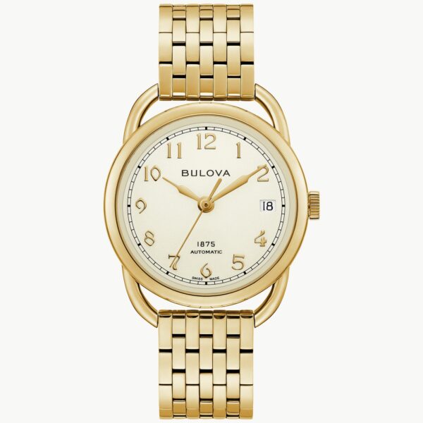Commodore Joseph Bulova Collection Gold-Tone Watch - 97M118