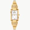 Bulova Classic Gold-tone Case and Bangle Watch - 97P141
