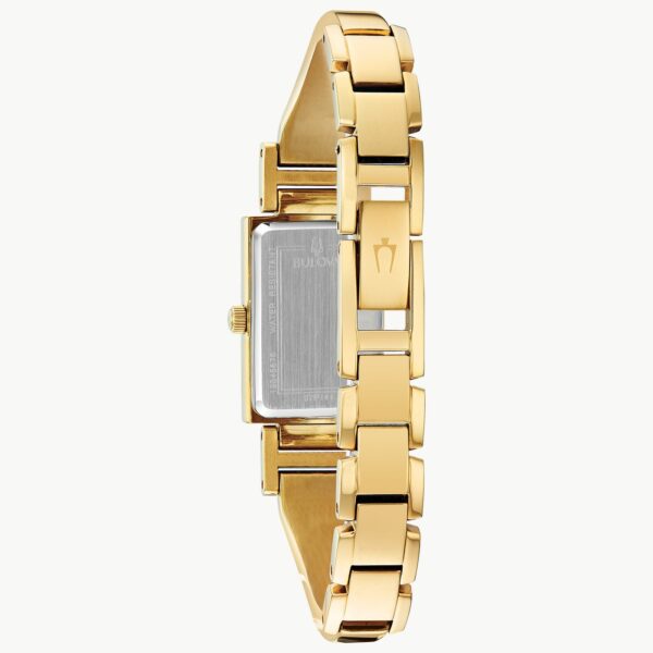 Bulova Classic Gold-tone Case and Bangle Watch - 97P141 Back