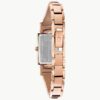 Bulova Diamond Accent Rose-Tone Bangle Watch - 97P142 Back