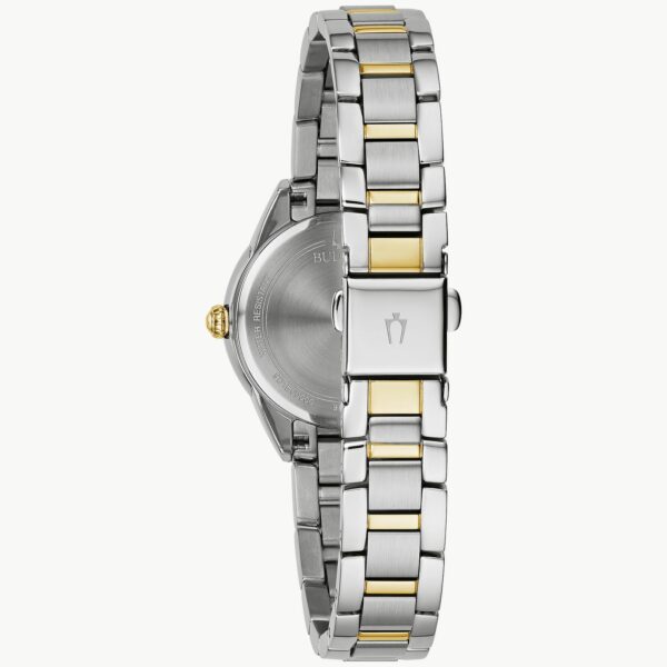 Bulova Sutton Classic Gold and Silver-tone Watch - 98L277 Back