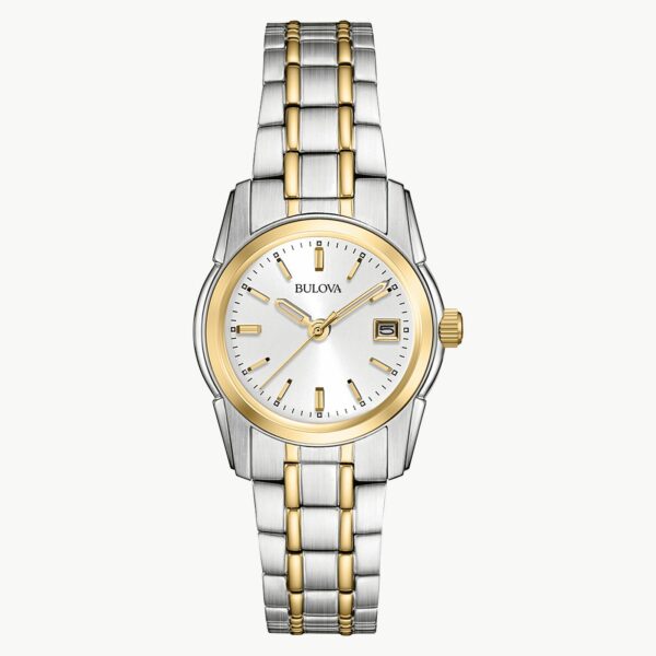 Bulova Classic Women's Gold Two-Tone Watch - 98M105