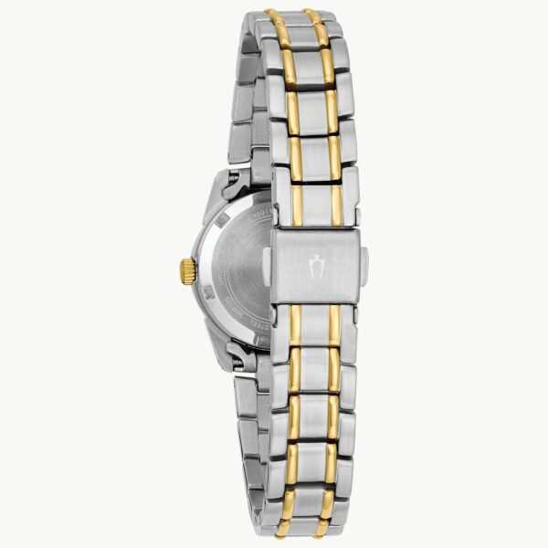Bulova Classic Women's Gold Two-Tone Watch - 98M105 Back