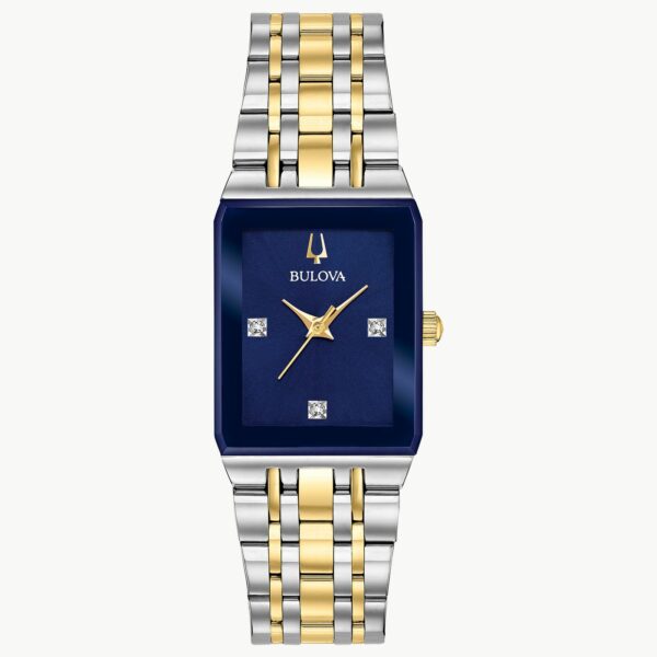 Bulova Quadra Modern Watch - 98P177
