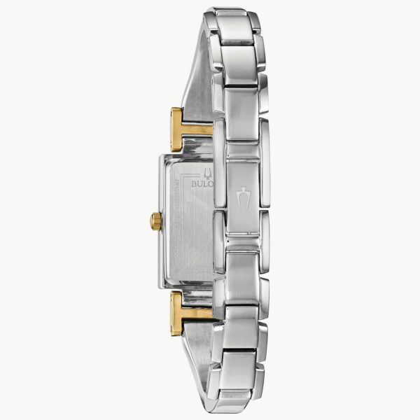 Bulova Classic Diamond Mother of Pearl Dial Watch - 98P188 Back