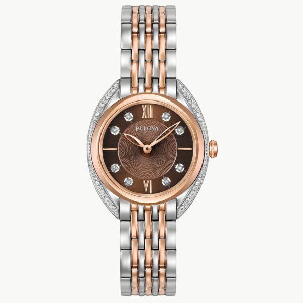 Bulova Classic Diamond Ladies Watch - 98R230